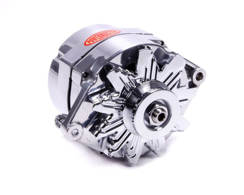 POWERMASTER PWM67293 Polished Delco 150amp Alternator 1 Wire