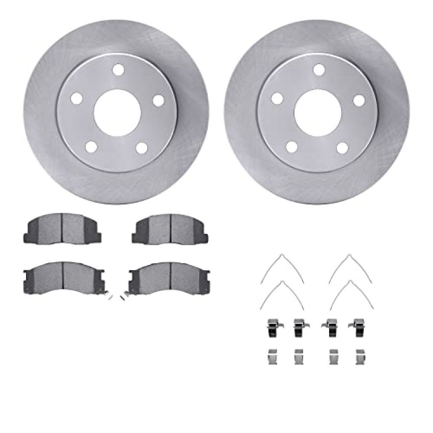 Dynamic Friction 6512-76581 Rotor Kit