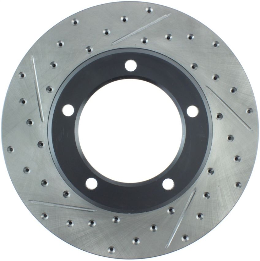 Stoptech 127.44086R Slotted & Drilled Sport Brake Rotor