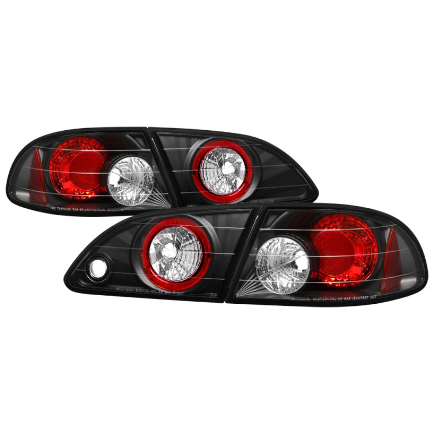 SPYDER 5007476 Euro Style Tail Lights - Black