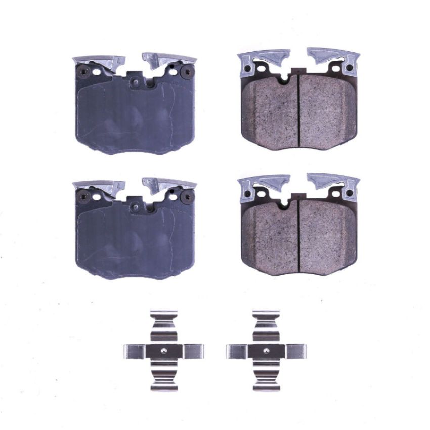 PowerStop 17-1867 PowerStop - Z17 Low-Dust Ceramic Brake Pads with Hardware