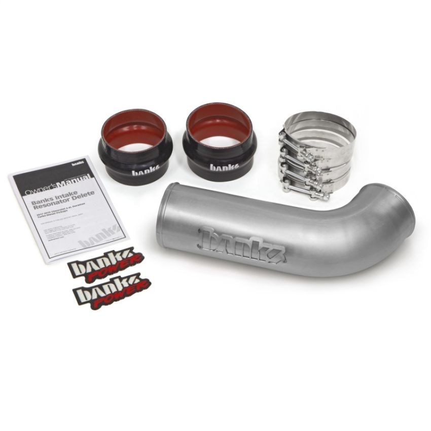 Banks Power 48001 17-19 GM 2500/3500 6.6L L5P Intake Resonator Delete System - Natural Finish