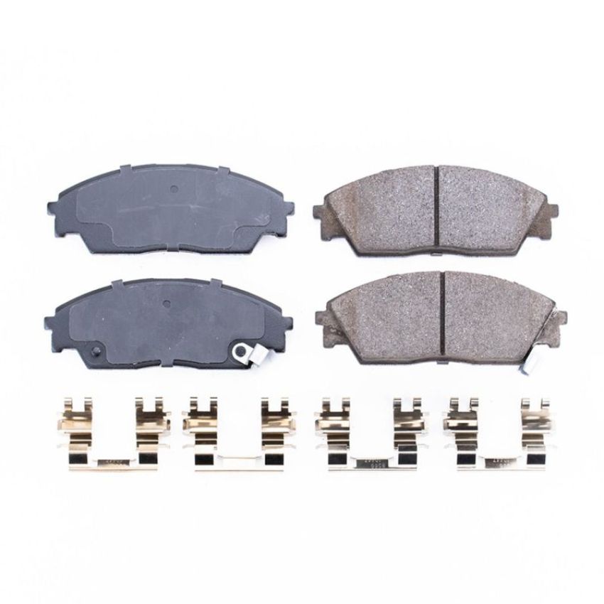PowerStop 17-373 PowerStop - Z17 Low-Dust Ceramic Brake Pads with Hardware