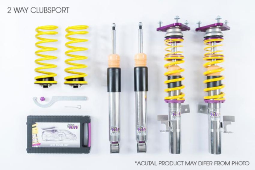 KW 35230879 Ford Mustang Without Electronic Dampers Clubsport Coilover Kit 2-Way