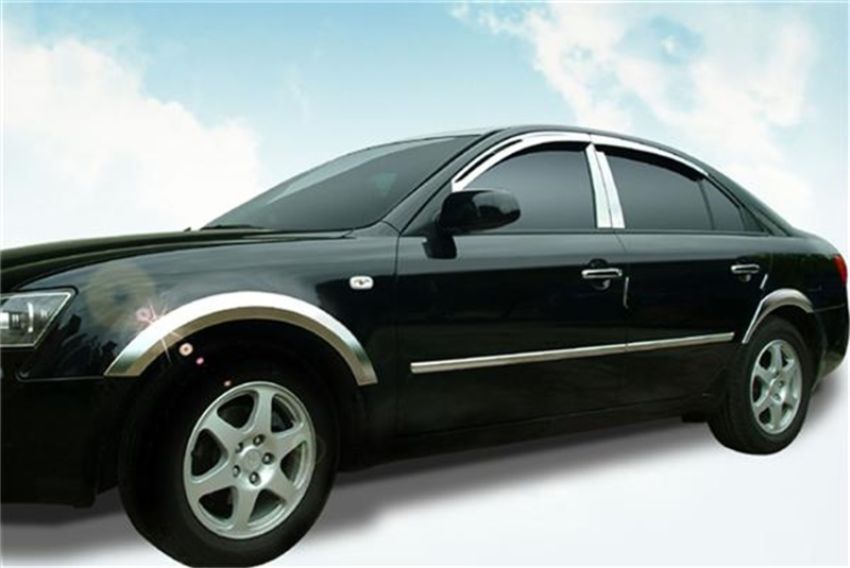Putco 97503 07-18 Jeep Wrangler - 4DR- Stainless Steel Window Trim Accents