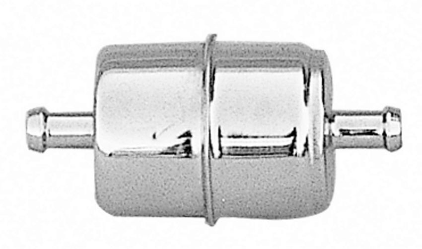 TRANS-DAPT TRA9177 3/8in Chrome Fuel Filter