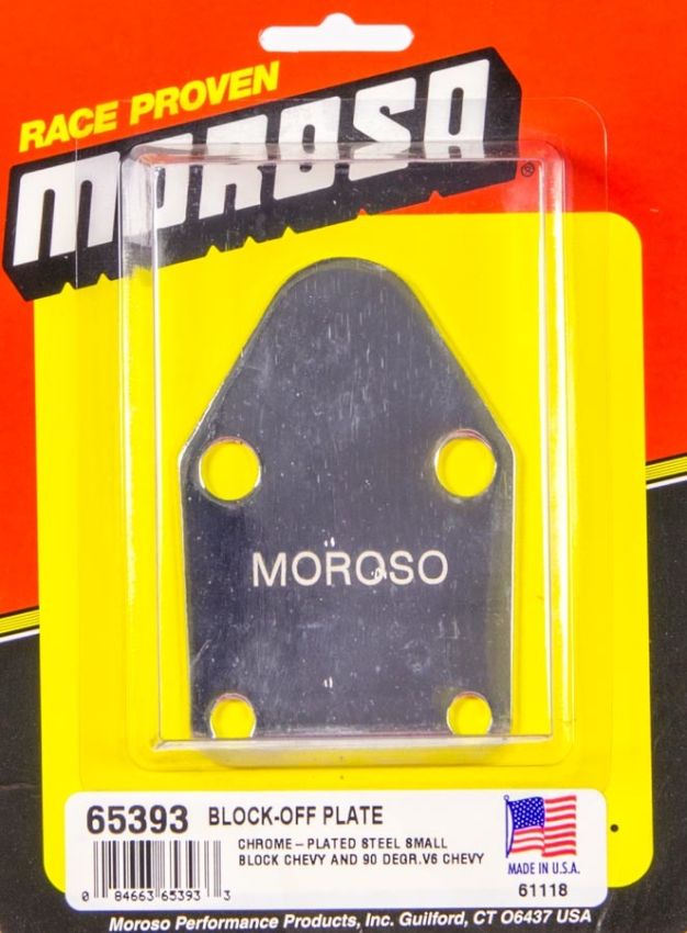 MOROSO MOR65393 SB Chevy F.P. Block-Off