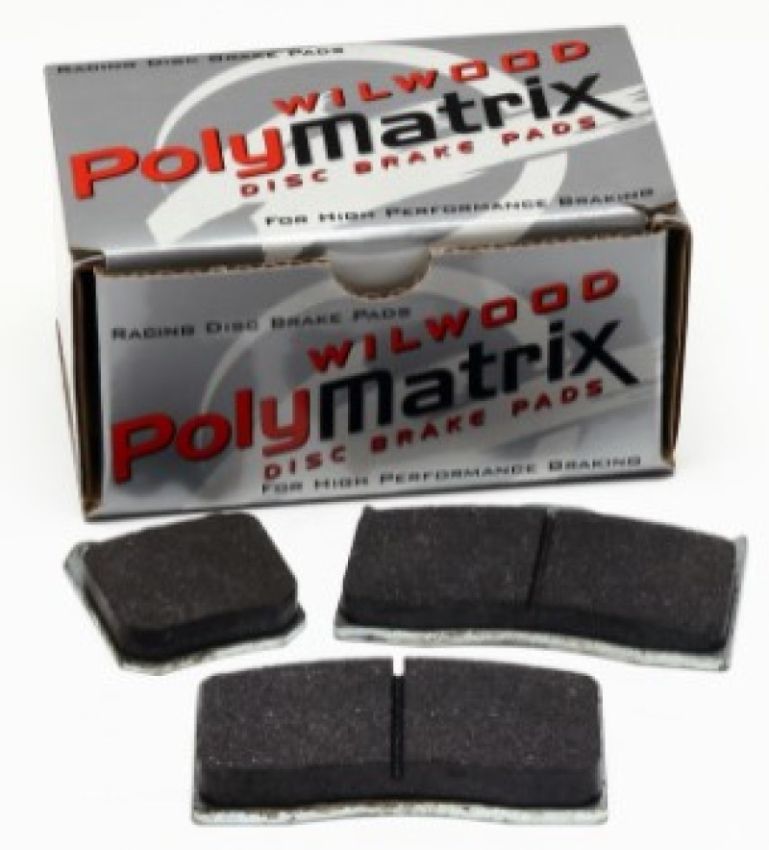 Wilwood 15E-12604K PolyMatrix Pad Set - 6617 E W6A /W4A AERO 4/6 (.670in Thk)