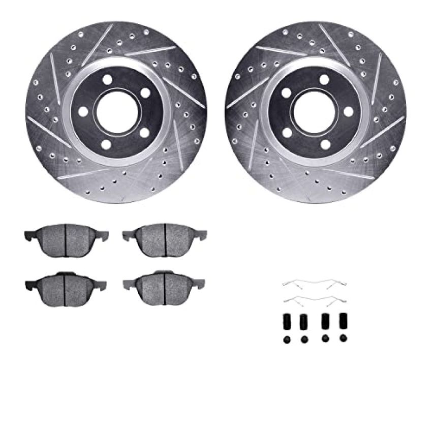 Dynamic Friction 7512-54075 Rotor Kit