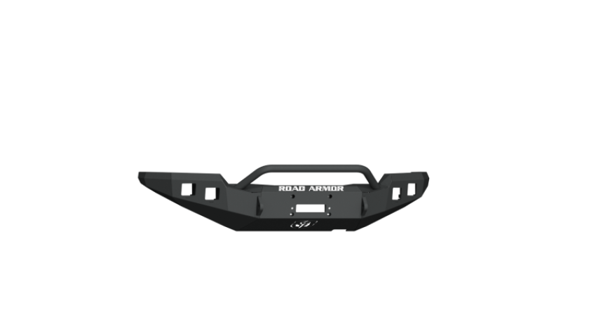 Road Armor 9161F4B 16-20 Toyota Tacoma Stealth Front Winch Bumper w/Pre-Runner Guard - Tex Blk
