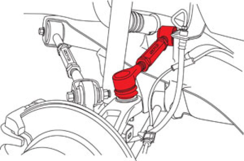 SPECIALTY PRODUCTS COMPANY 67290 ACCORD REAR ARM W/BJOINT
