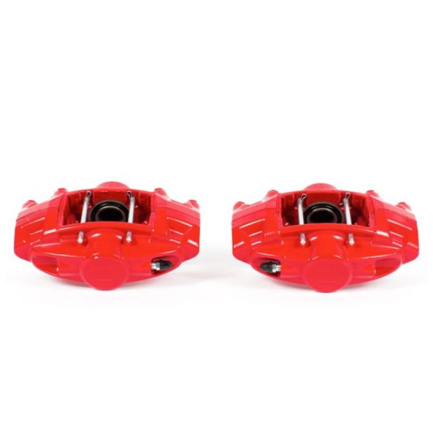 PowerStop S6182 Red Powder Coated Calipers