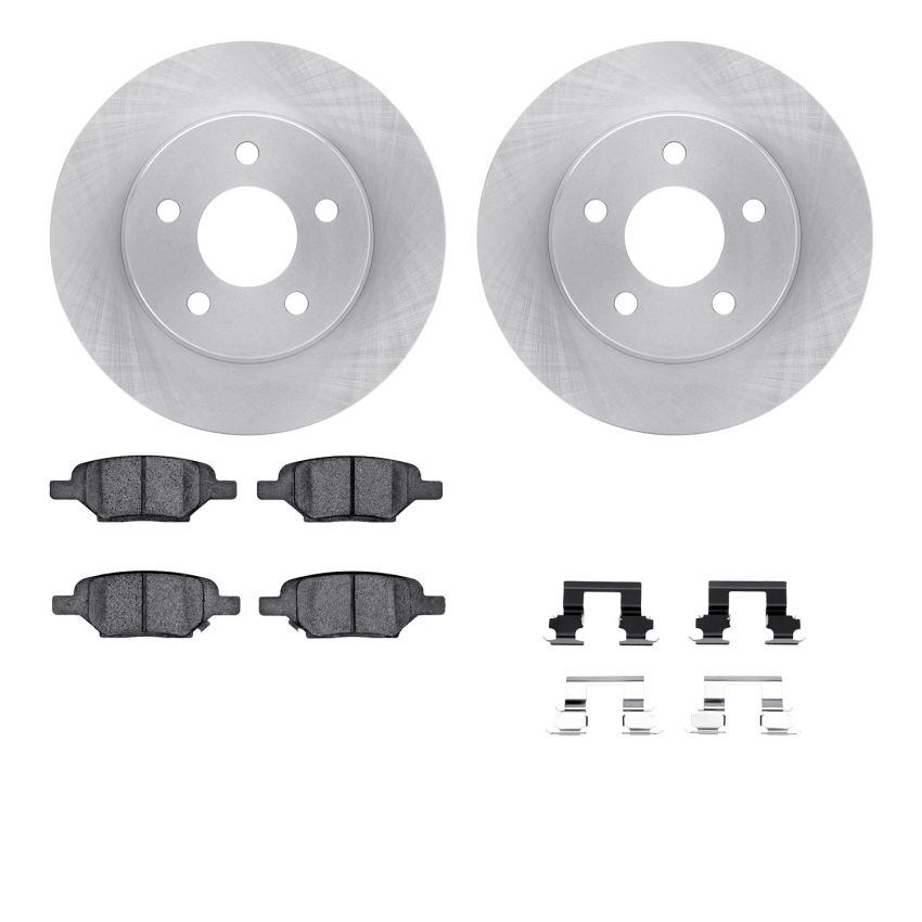 Dynamic Friction 6512-53031 Rotor Kit