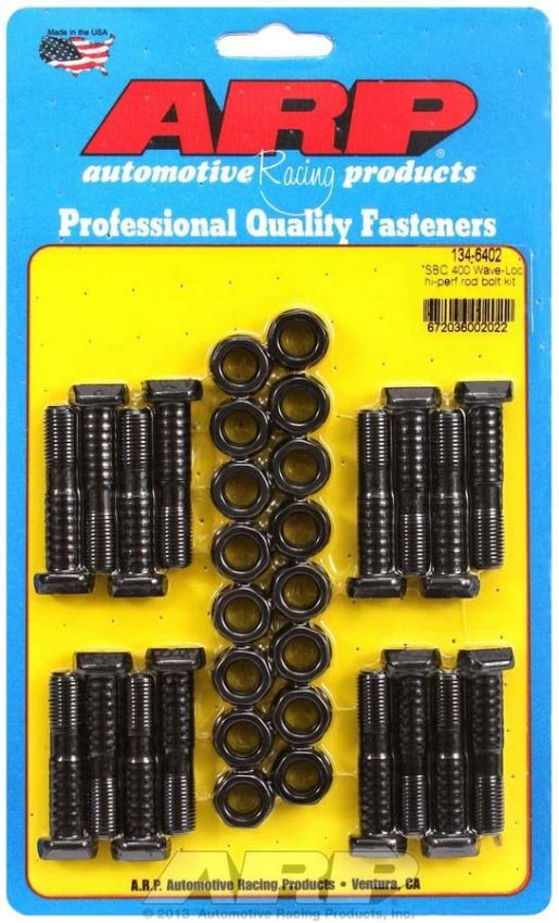 ARP ARP134-6402 SBC Rod Bolt Kit - Fits 400