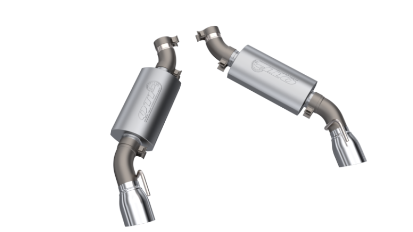 QTP 600116 2016-2024 Chevrolet Camaro SS 6.2L  AR3 Dual Tip Axle Back