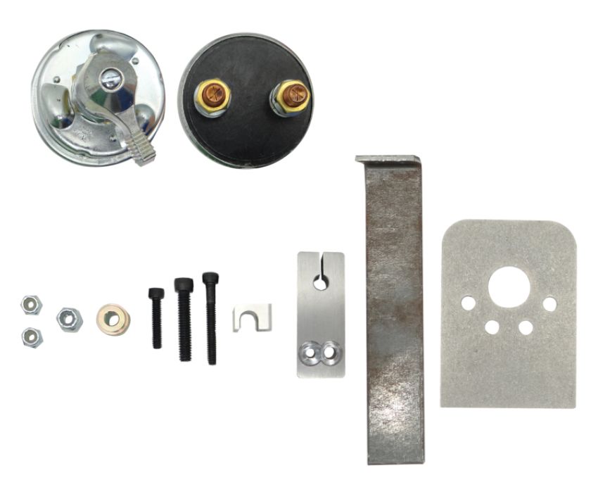 Moroso 74118 Battery Disconnect Switch Mounting Kit w/Switch - Morse Cable