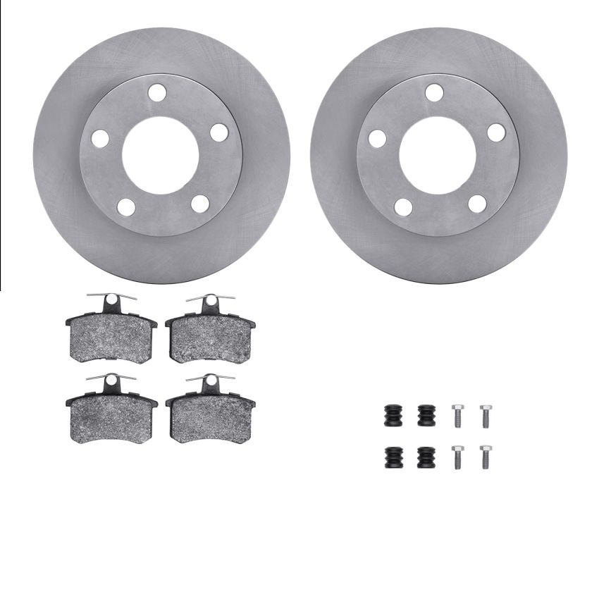 Dynamic Friction 6612-73047 Rotor Kit