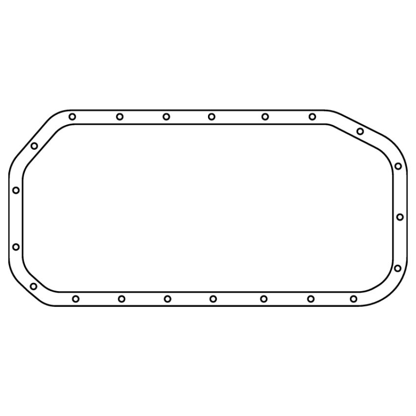 Cometic Gasket C4796-062 BMW M10B18/M10B20/S14B20 .062in Fiber Oil Pan Gasket - Upper