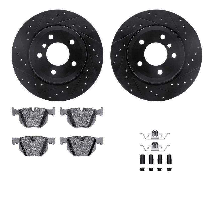 Dynamic Friction 8512-31077 Rotor Kit