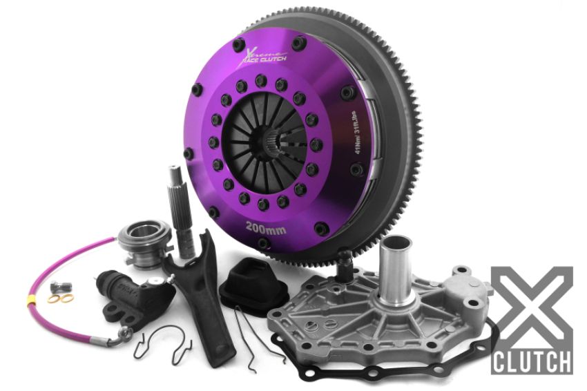XCLUTCH XKNI20526-2B 01-02 Nissan Pathfinder SE 3.5L 8in Twin Sprung Ceramic Clutch Kit