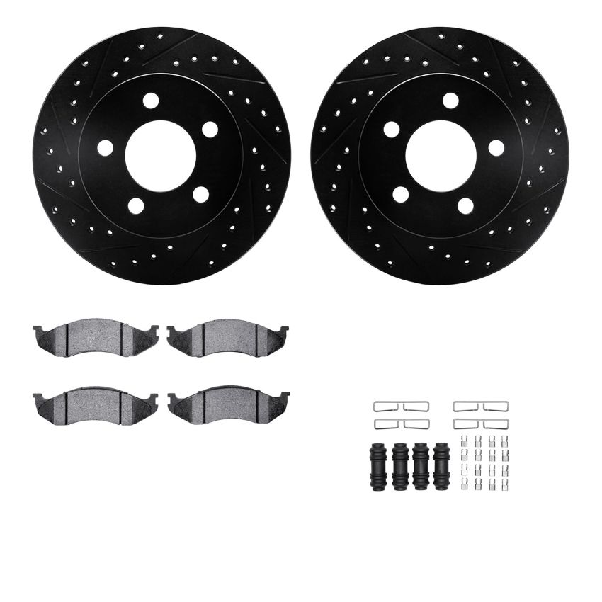 Dynamic Friction 8512-42058 Rotor Kit