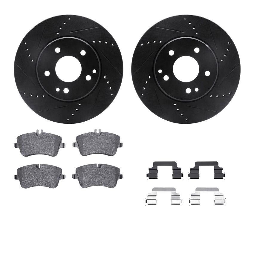 Dynamic Friction 8612-63060 Rotor Kit