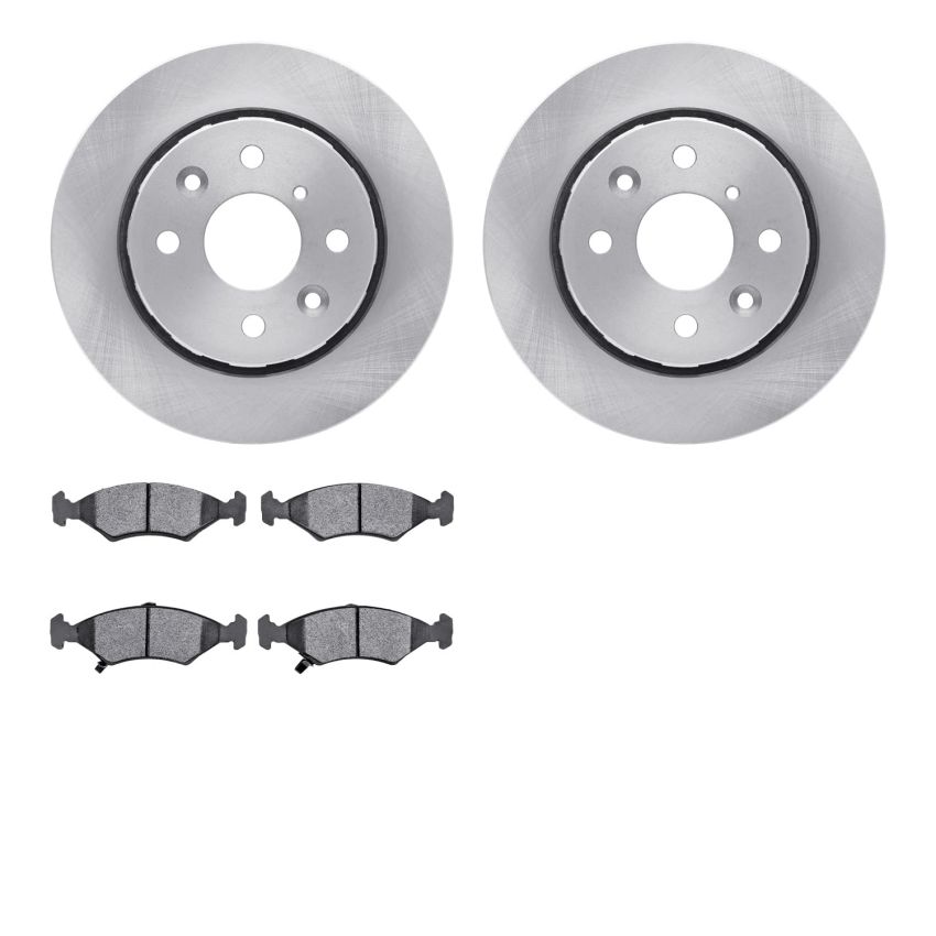 Dynamic Friction 6502-21044 Rotor Kit