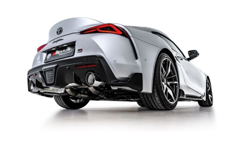 Remus Toyota Gr Supra Type Jtsc 03/2019 3.0L Turbo 250 kw (R6 B58B30C With GPF) Axle Back