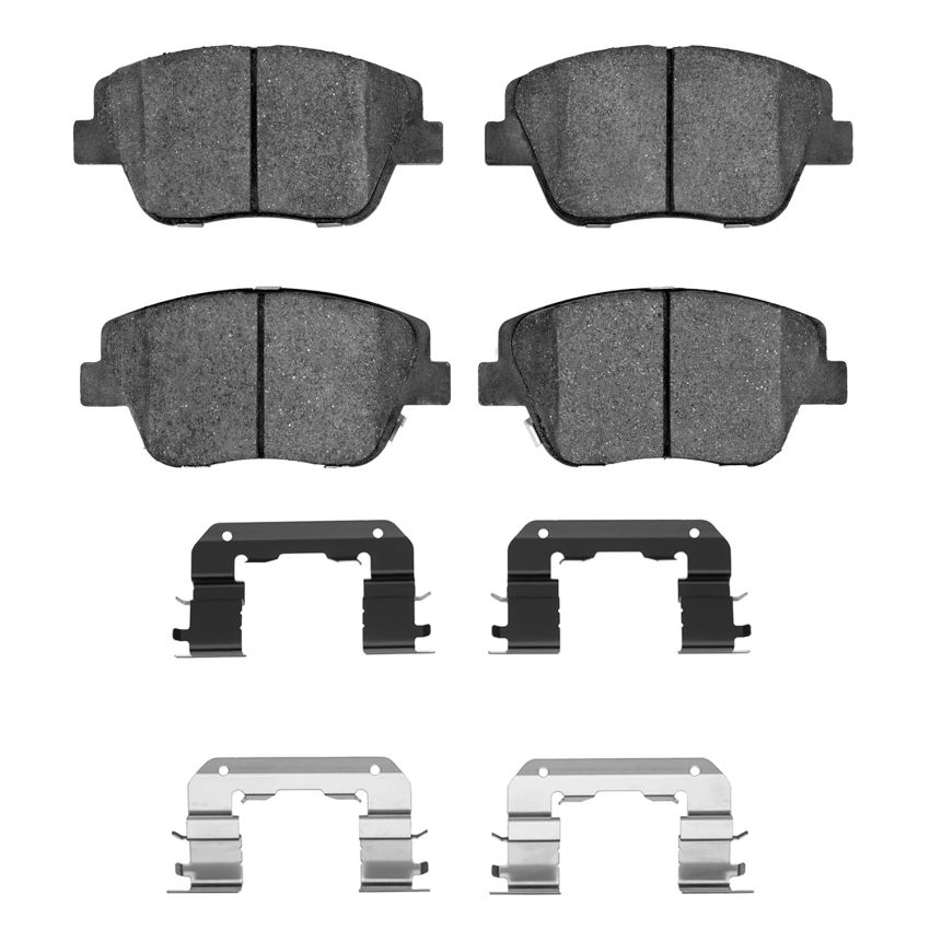 Dynamic Friction 1551-1444-01 Brake Pad Kt