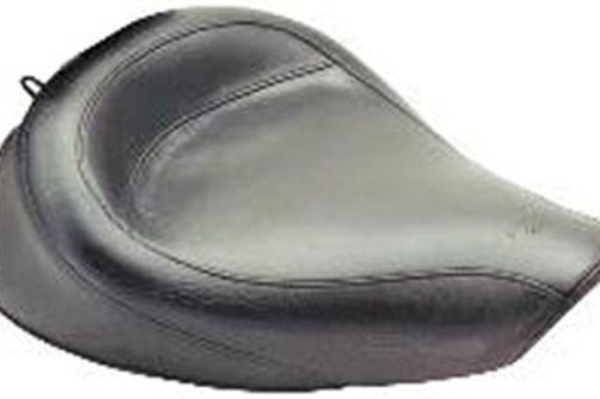 Mustang Motorcycle 75762 Mustang 91-05 Harley Dyna Wide Touring Solo Seat - Black