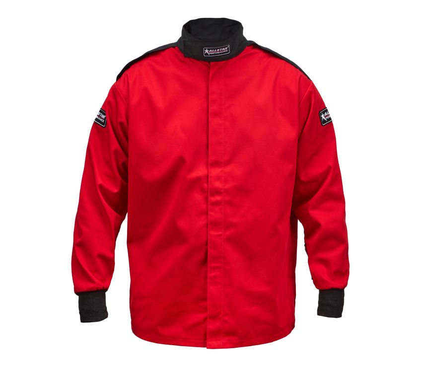 ALLSTAR PERFORMANCE ALL931174 Driving Jacket SFI3.2A/1 S/L Red Large