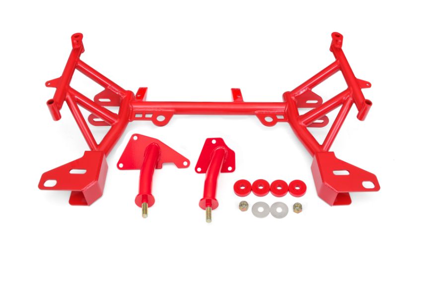 BMR Suspension KM346R K-member, LT1 Motor Mounts, Pinto Rack Mounts