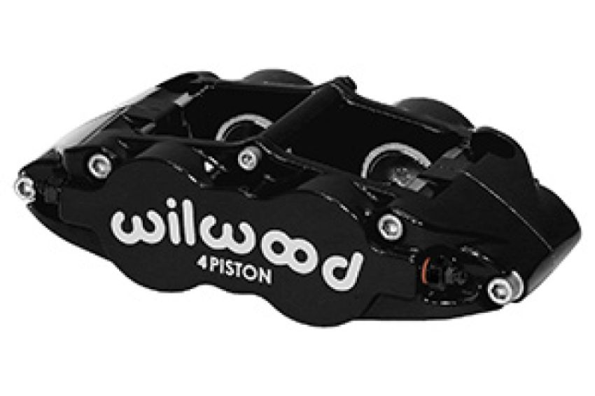 Wilwood 120-14055-BK Caliper-Forged Superlite 4R 1.38/1.38in Pistons 0.81in Disc Black