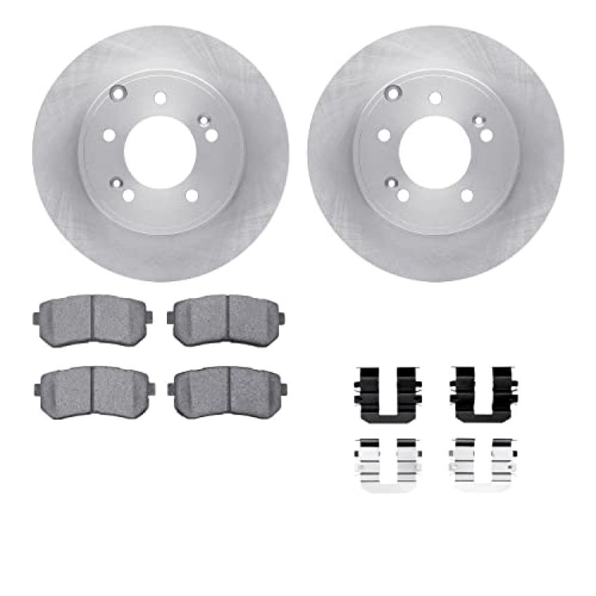 Dynamic Friction 6512-03258 Rotor Kit