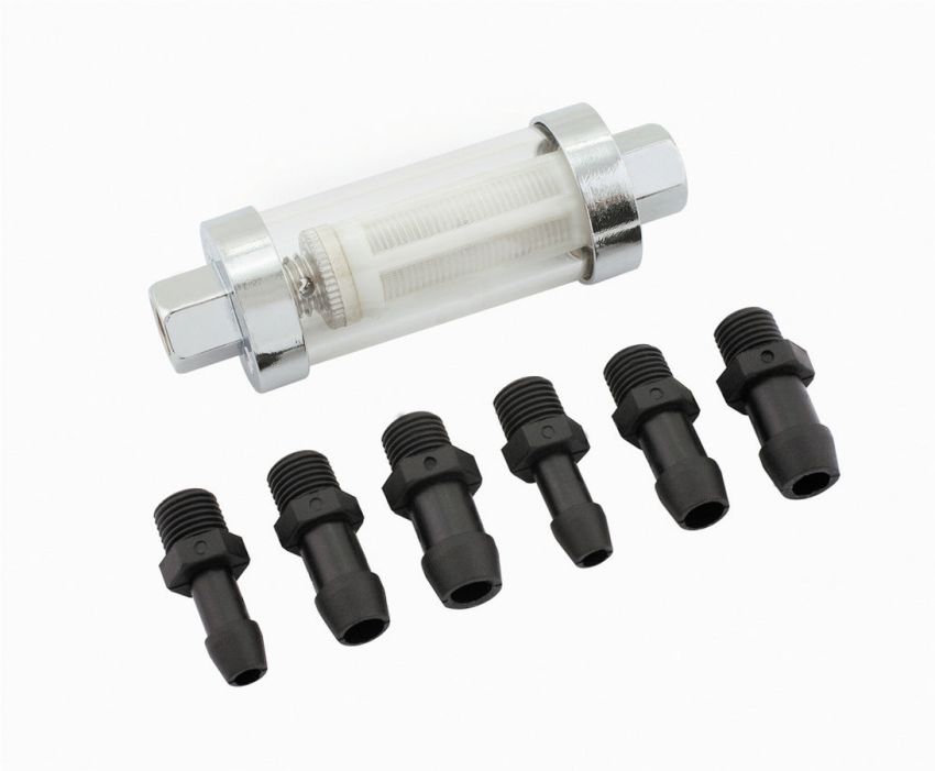 MR. GASKET MRG9706 Clear View Universal Fuel Filter