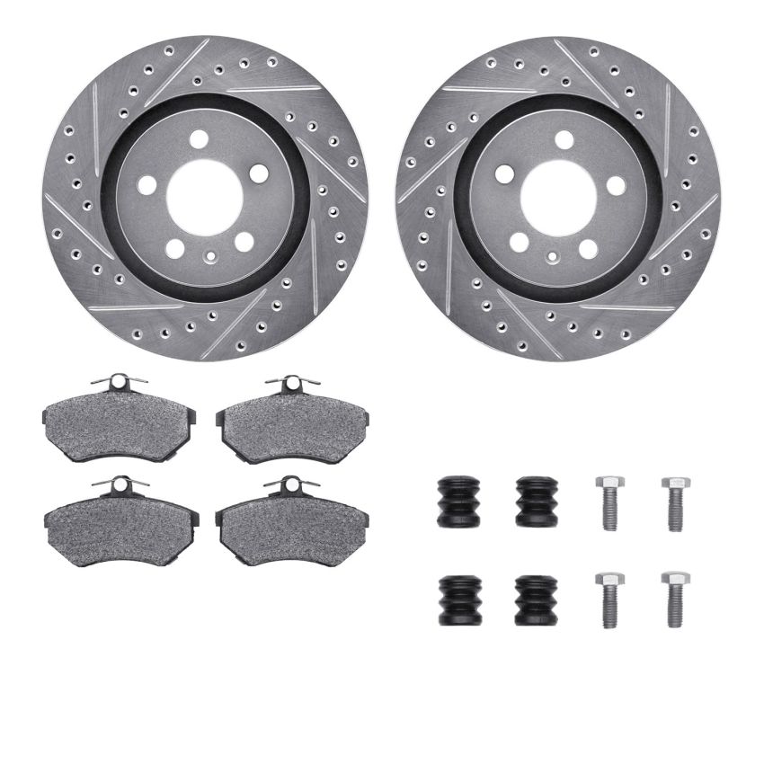 Dynamic Friction 7512-74013 Rotor Kit