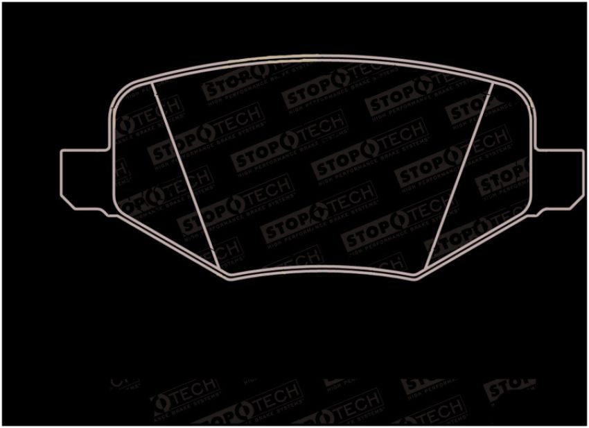 Stoptech 308.13770 Street Brake Pads - Front/Rear