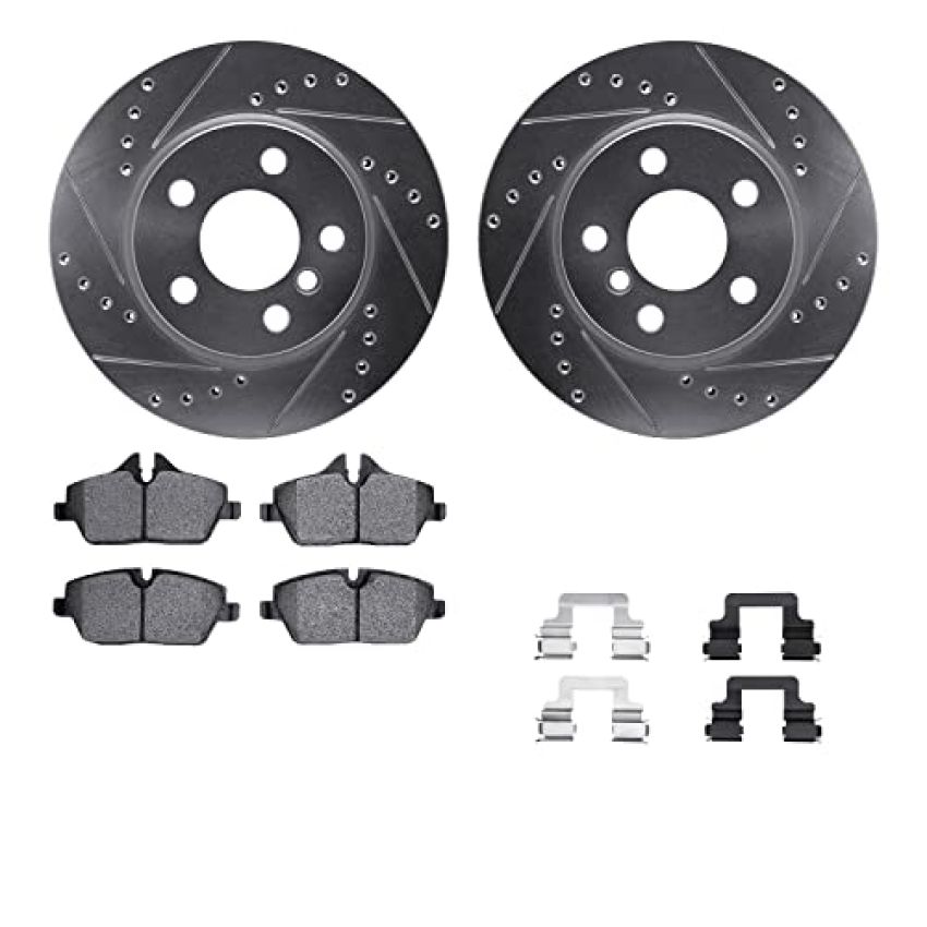 Dynamic Friction 7612-32015 Rotor Kit