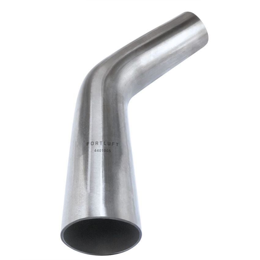 FORTLUFT 4401005 Exhaust Bend Pipe 30 Degree 1.50'' Stainless Steel