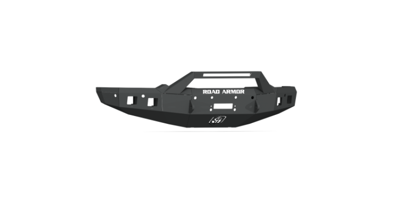 Road Armor 4191F3B 19-20 Ram 1500 Stealth Front Winch Bumper w/Pre-Runner Guard - Tex Blk