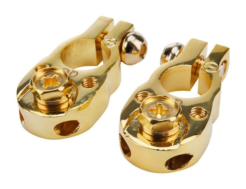 ALLSTAR PERFORMANCE ALL76120 Gold Top Post Terminal 1pr