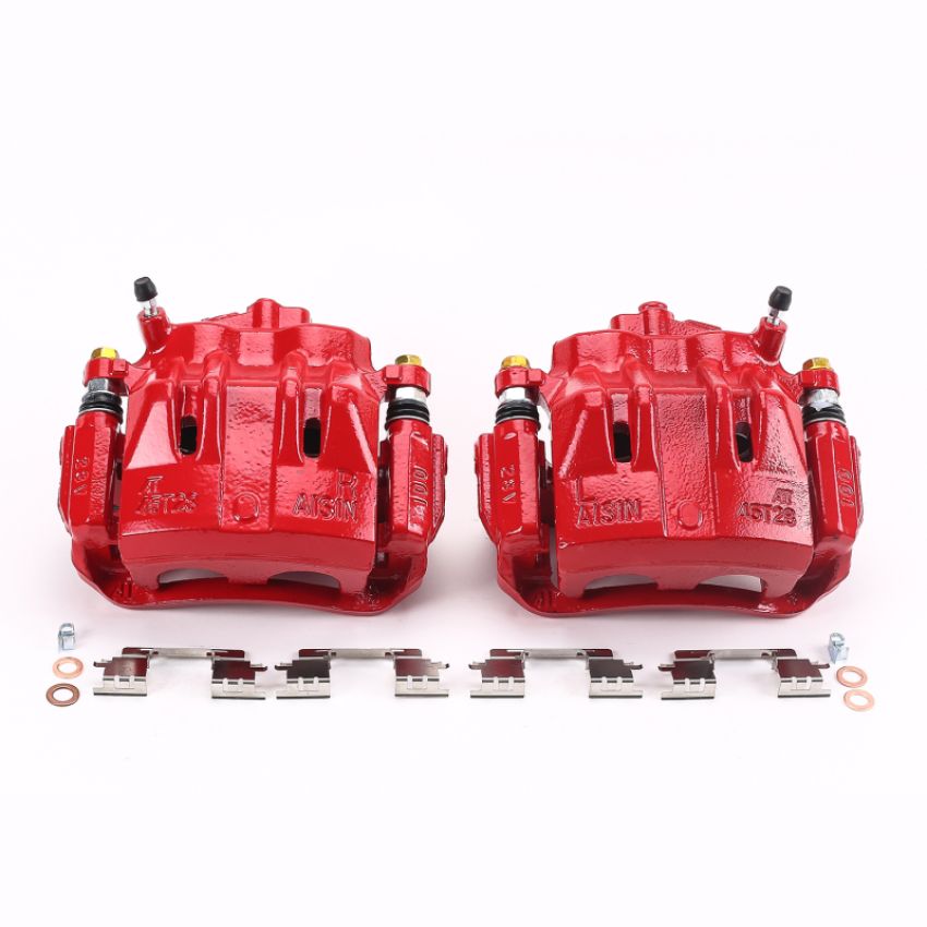 PowerStop S2830 Red Powder Coated Calipers