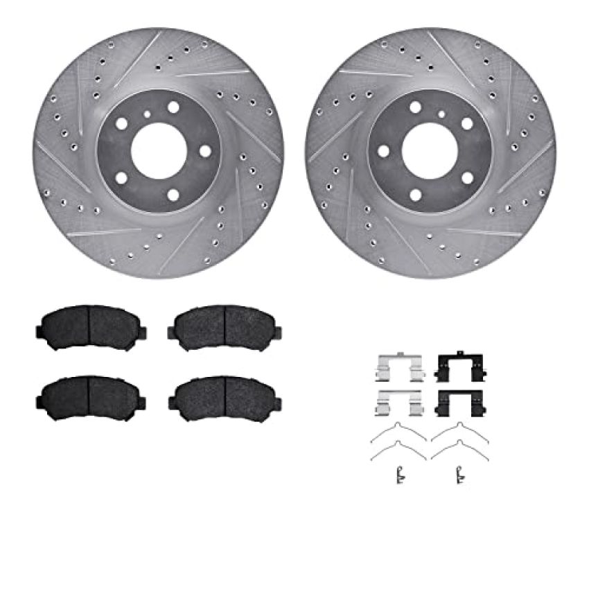 Dynamic Friction 7512-67058 Rotor Kit