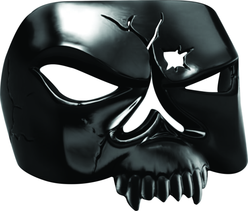 Kuryakyn 9024 Zombie Taillight Cover Black
