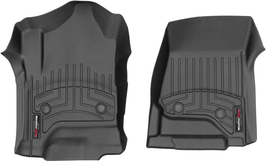 WEATHERTECH WEA449651V Black Front FloorLiner f or Vinyl Floors Chevrole