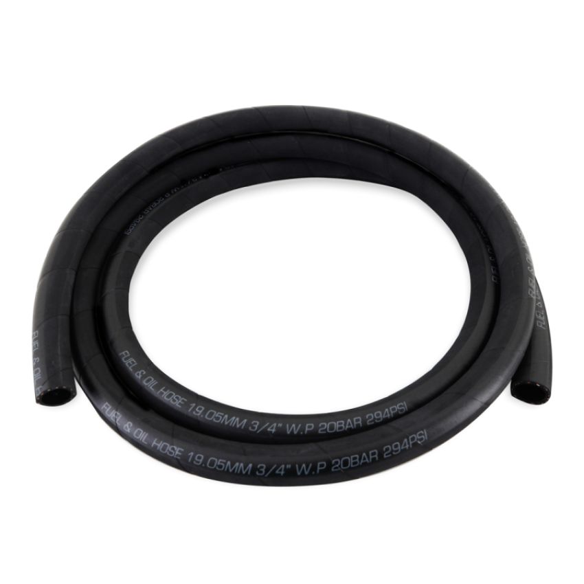 Mishimoto MMHOSE-PL-12-120 Push Lock Hose, Black, -12AN, 120in Length