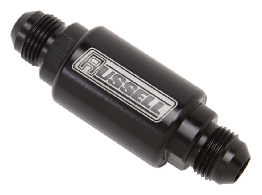 RUSSELL RUS650133 P/C #6 3in Fuel Filter - Black