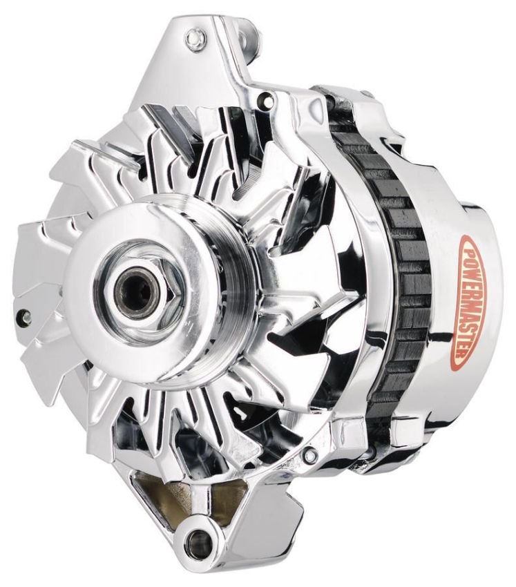 POWERMASTER PWM378021 CS130 GM 140amp Chrome Alternator