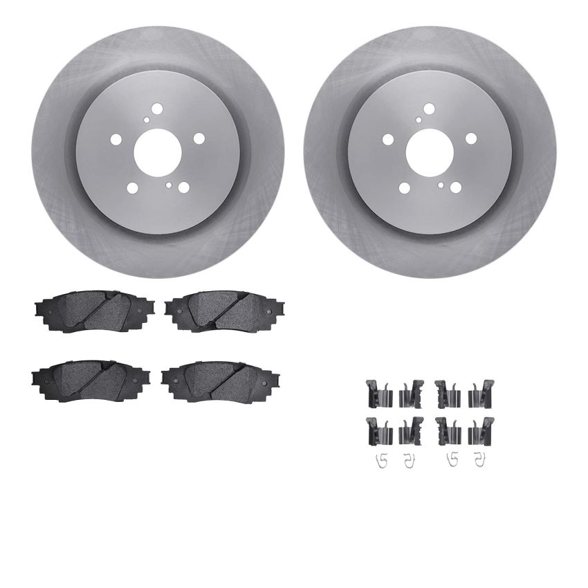Dynamic Friction 6512-75155 Rotor Kit
