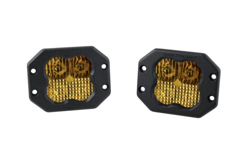 Diode Dynamics DD6942P SS3 Pro ABL - Yellow Combo Flush (Pair)